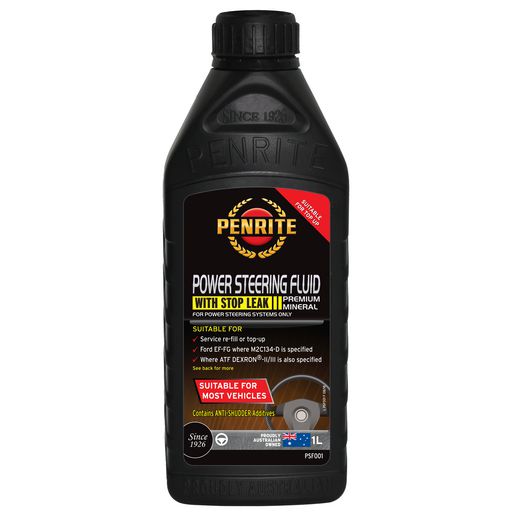 Penrite — Penrite Power Steering Fluid 1L — part number PSF001