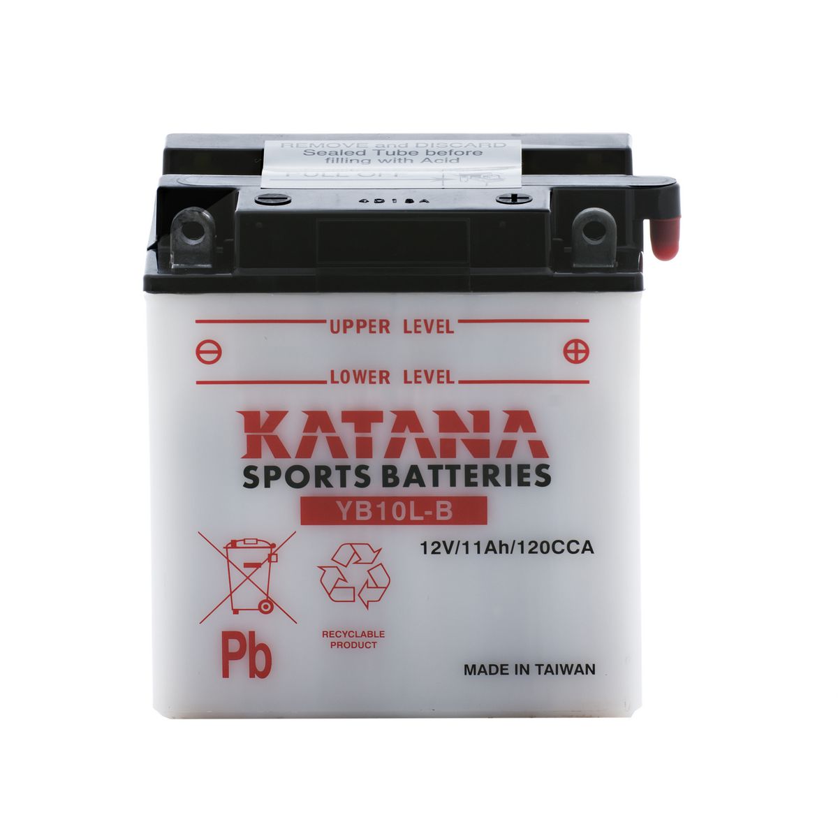 KATANA — Katana Motorcycle Battery - Premium Conventional — part number YB10L-B