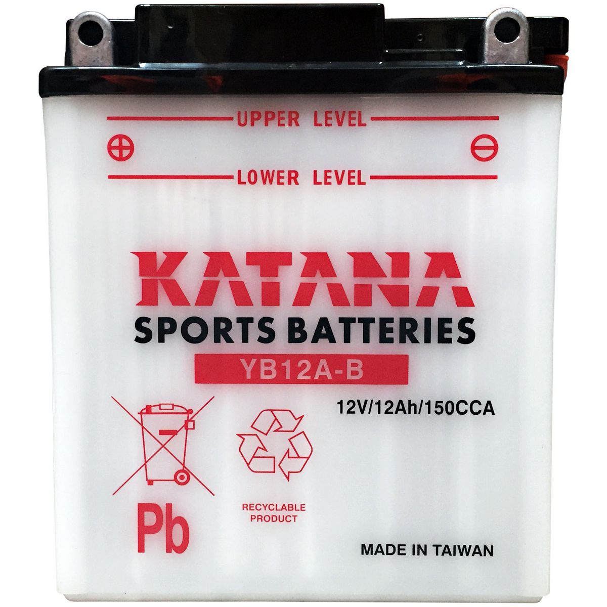 KATANA — Katana Motorcycle Premium Battery — part number YB12A-B