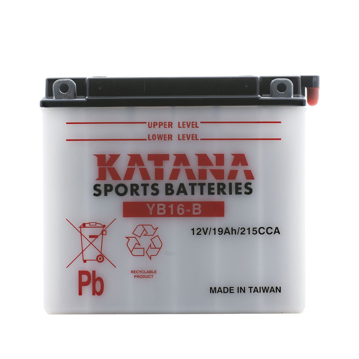 KATANA — Katana Motorcycle Battery - Premium Conventional — part number YB16-B