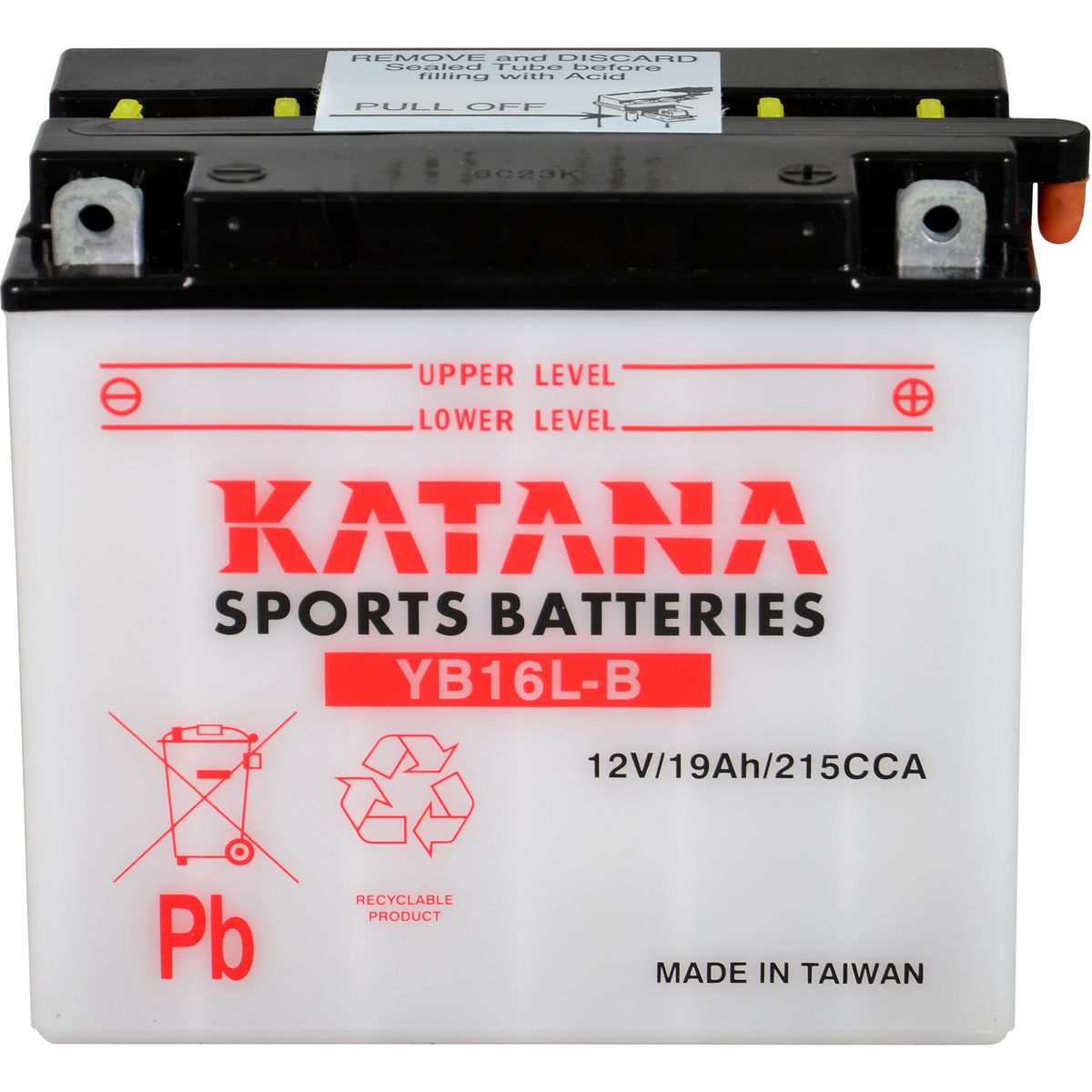 KATANA — Katana Motorcycle Premium Battery — part number YB16L-B
