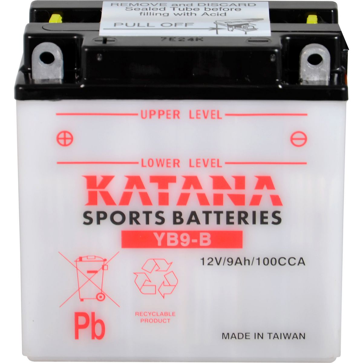 KATANA — Katana Motorcycle Battery - Premium Conventional — part number YB9-B