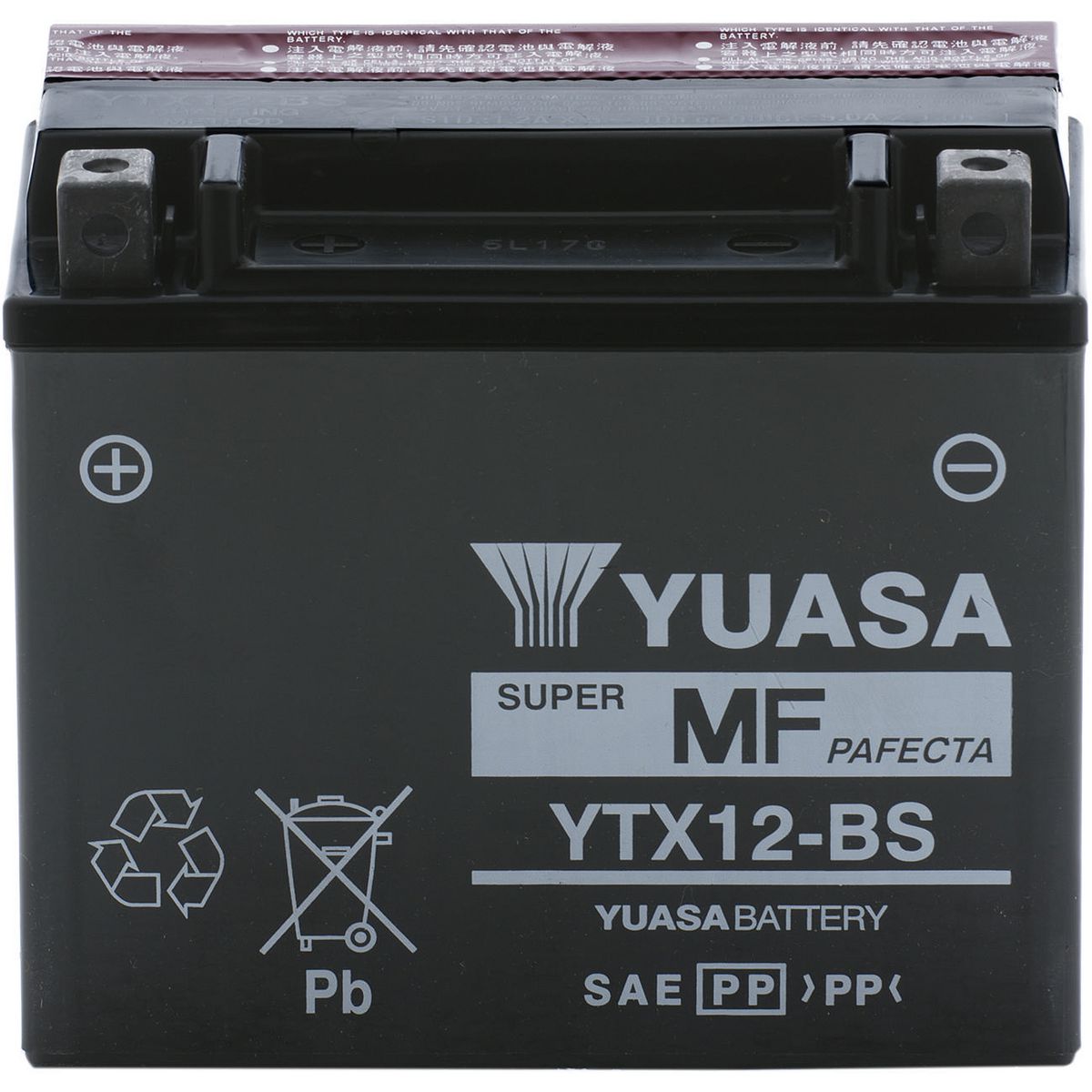 KATANA — Katana Motorcycle VRLA Battery — part number YTX12-BS