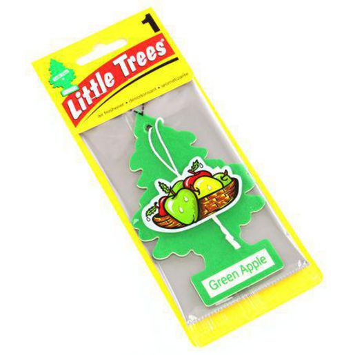 LITTLE TREES — Little Trees Car Air Freshener - Green Apple Scent 1pc — part number U1P-10316