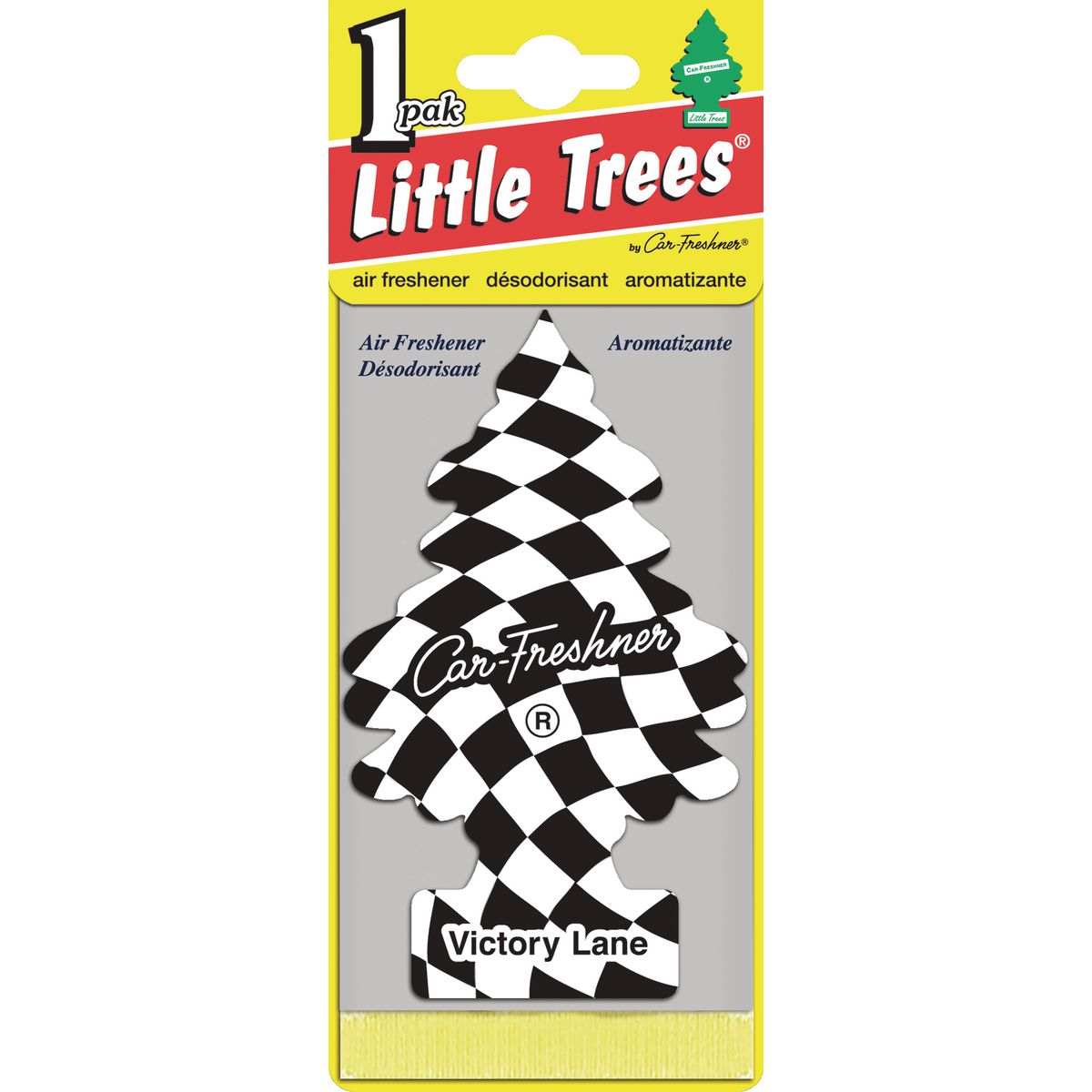 LITTLE TREES — Little Trees Car Air Freshener - Victory Lane Scent — part number U1P-11755