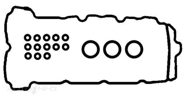 Permaseal — Permaseal Rocker Cover Gasket Kit - RHS — part number RC3248RK