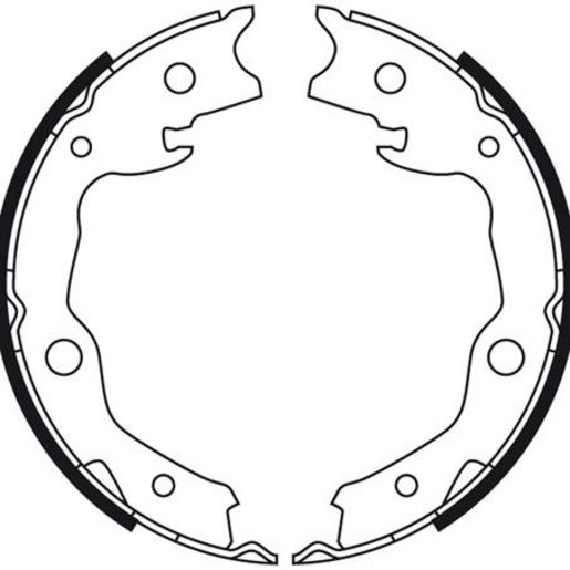 TRW — TRW Brake Shoe 172mm x 32mm — part number GS8752