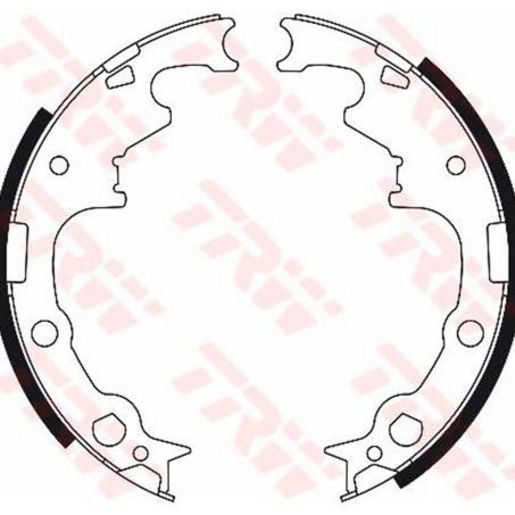 TRW — TRW Brake Shoe 228.6mm x 65.5mm — part number GS8413