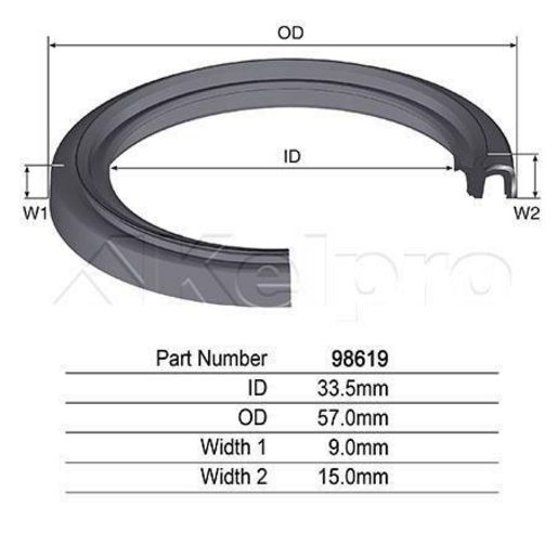 Kelpro — Kelpro Oil Seal — part number 98619