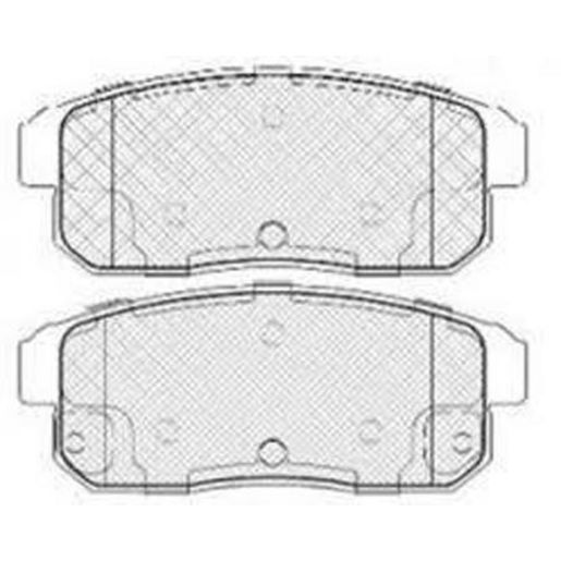 TRW — TRW Brake Pad Set — part number GDB3357
