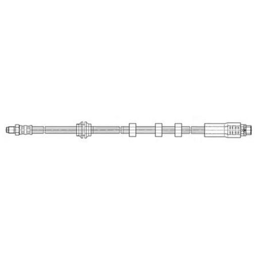 TRW — TRW Brake Hose — part number PHB418