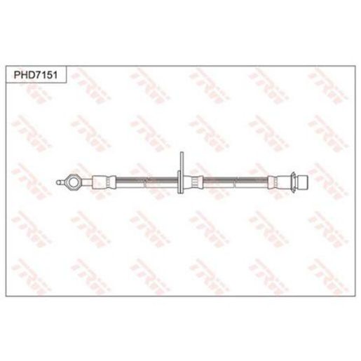 TRW — TRW Brake Hose — part number PHD7151