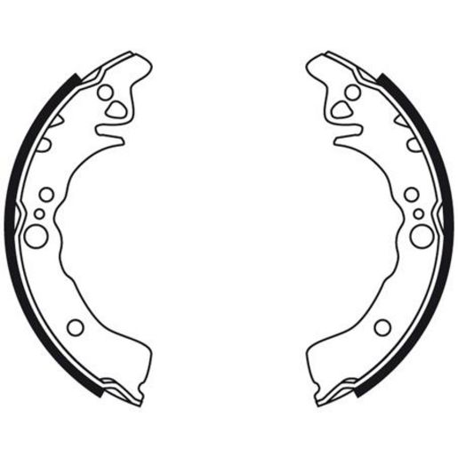 TRW — TRW Brake Shoe 180mm x 38mm — part number GS8761