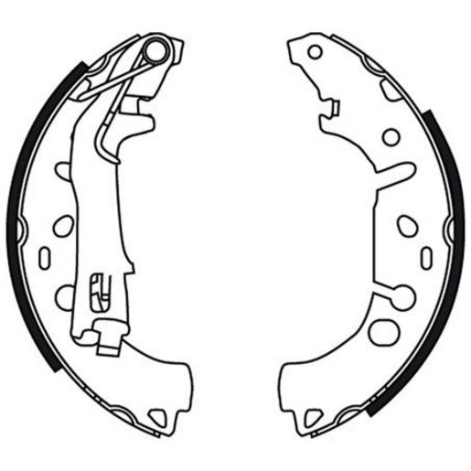 TRW — TRW Brake Shoe 228mm x 42mm — part number GS8719