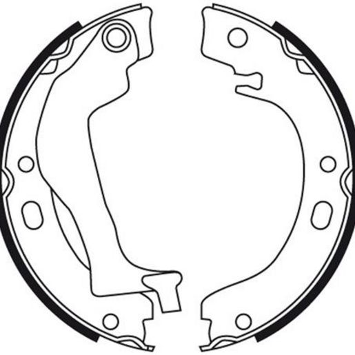 TRW — TRW Brake Shoe 172mm x 22mm — part number GS8746