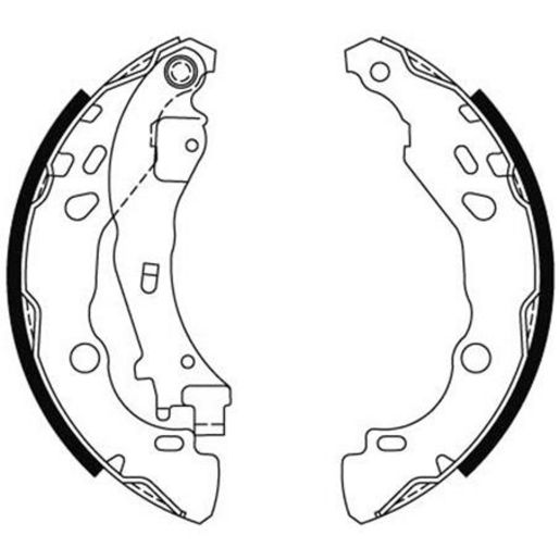 TRW — TRW Brake Shoe 200mm x 39mm — part number GS8474