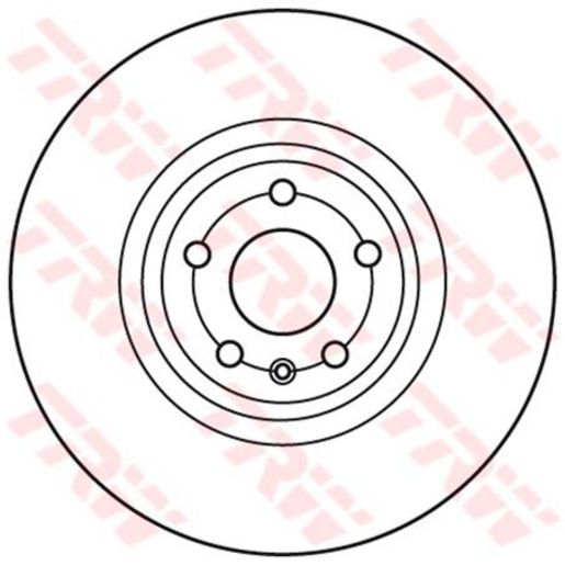 TRW — TRW Disc Brake Rotor 340mm — part number DF6041S