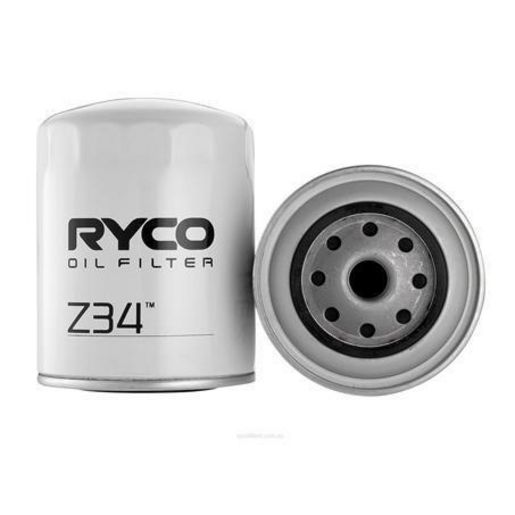 Ryco Filters — Ryco Oil Filter — part number Z34