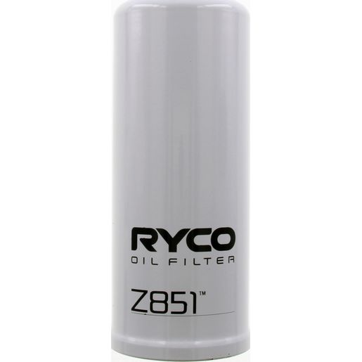 Ryco Filters — Ryco Filters Oil Filter Z851 — part number Z851