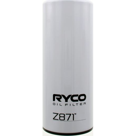 Ryco Filters — Ryco Oil Filter — part number Z871