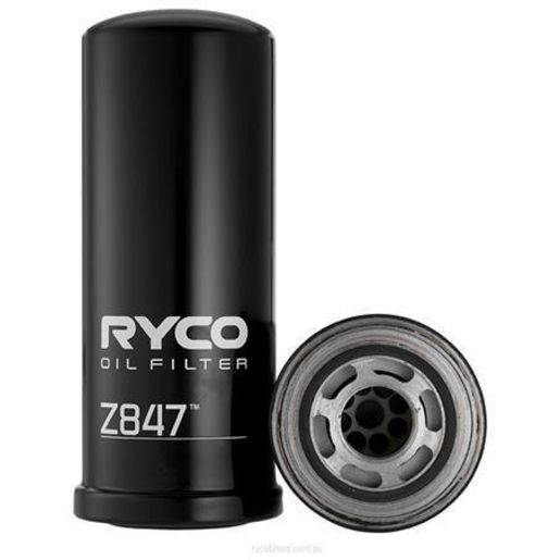 Ryco Filters — Ryco Oil Filter — part number Z847