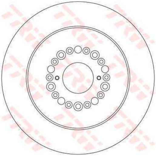 TRW — TRW Disc Brake Rotor DF4289XSS — part number DF4289XSS