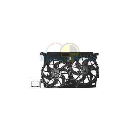 All Crash — Radiator Fan Assembly — part number FAU-34100