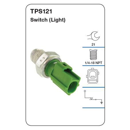 Tridon — TRIDON OIL PRESSURE SWITCH -LIGHT — part number TPS121