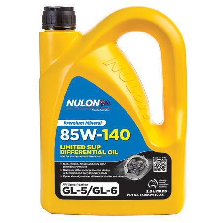 Nulon — LIMITED SLIP DIFF OIL 2.5L — part number LSD85W140-2.5