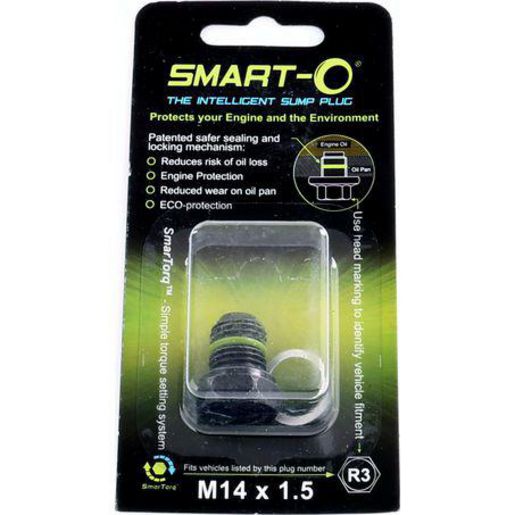 Smarto — Smart-O Sump Plug M14 X 1.5 Blister Pack — part number R3BP1
