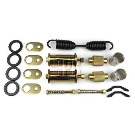 WATTS — GP Hardware Kit S/S With Bolt On Anchor Pins, Knurled Rollers & Support Washers (Stainless Steel) — part number WT3332SS