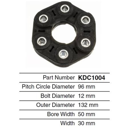 Kelpro — Kelpro Drive Shaft Coupling — part number KDC1004