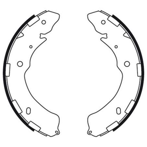 TRW — TRW Brake Shoe Set 295mm x 50 — part number GS8768