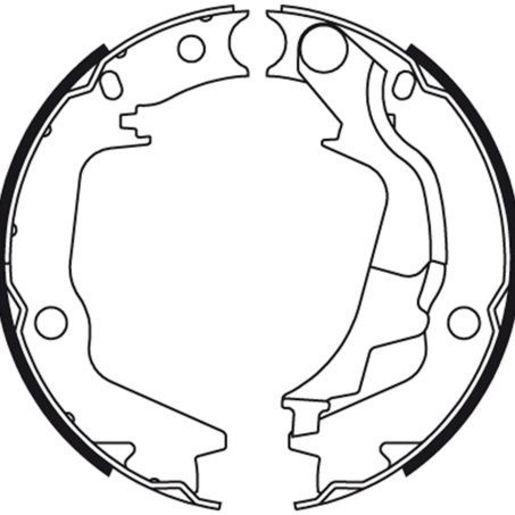 TRW — TRW Brake Shoe 168mm x 32mm — part number GS8782