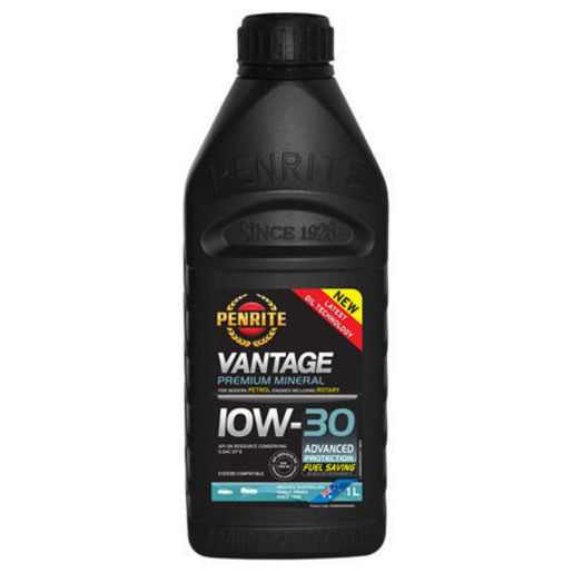 Penrite — Penrite Vantage Premium Mineral Engine Oil 10W-30 1 Litre — part number VANMIN10W30001