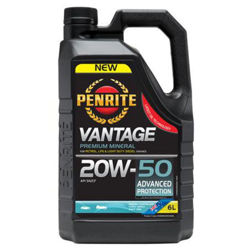 Penrite — Penrite Vantage Premium Mineral 20W-50 1L — part number VANMIN20W50006
