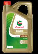 Castrol — Castrol EDGE Synthetic 25W-50 Engine Oil 5L — part number 3383419