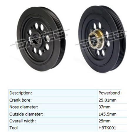 PBOND — Powerbond Harmonic Balancer — part number HB1542N