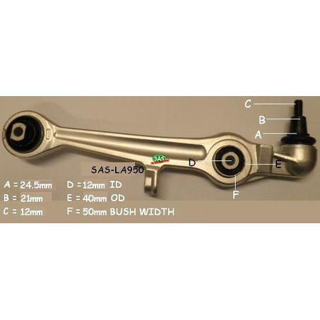 Sas Auto Parts — SAS Control Arm — part number LA950