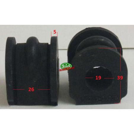 Sas Auto Parts — S/Bar Mount 17mm Suits Nissan R — part number BU128