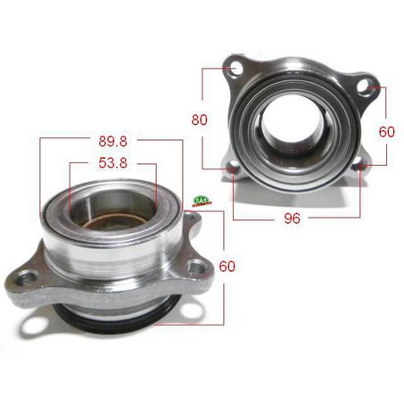 Sas Auto Parts — FRONT HUB INC ABS — part number HA5074