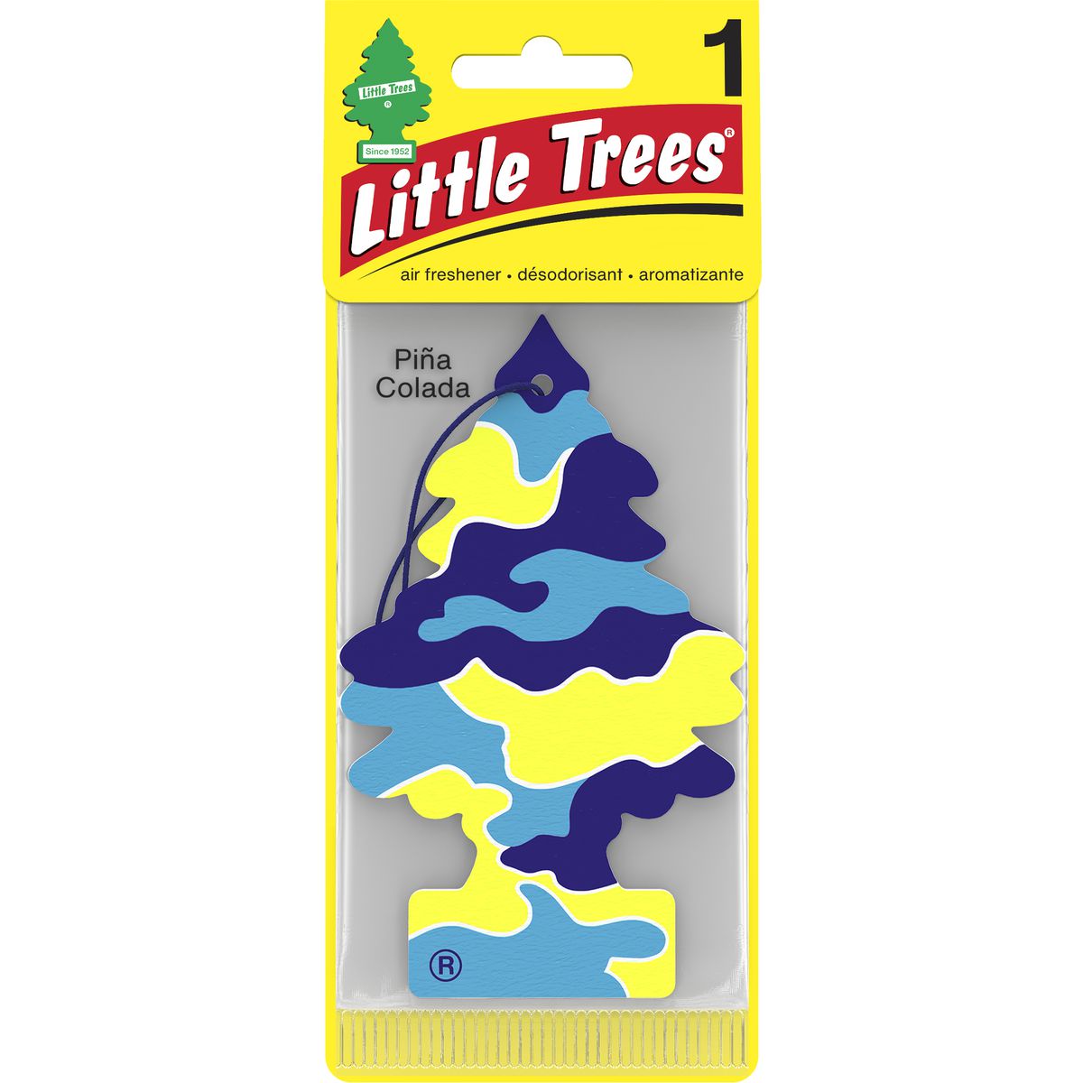 LITTLE TREES — Little Trees Car Air Freshener - Pina Colada Scent 1pc — part number U1P-10967