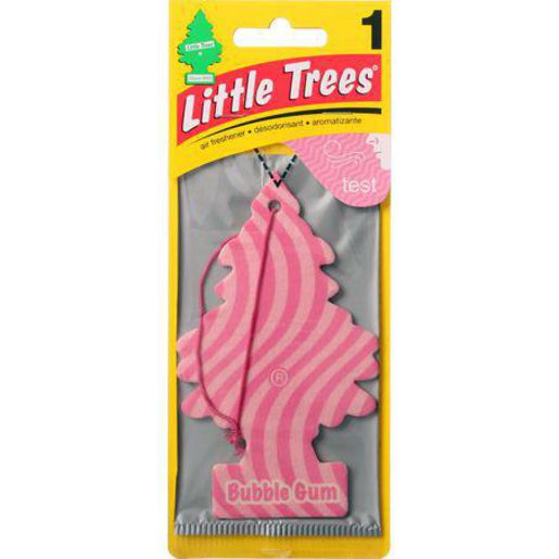 LITTLE TREES — Little Trees Car Air Freshener - Bubble Gum Scent 1pc — part number U1P-10348