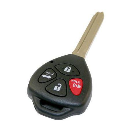 MAP — MAP Remote Button, Shell And Key Replacement - 4 Button — part number KF328