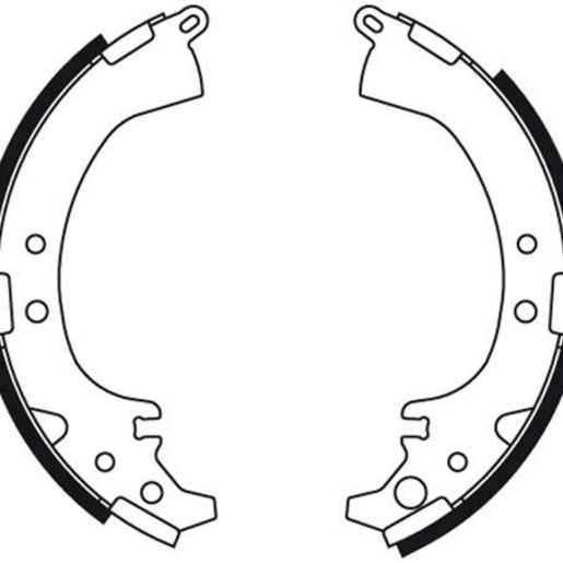 TRW — TRW Brake Shoe 228.6mm x 42mm — part number GS8449