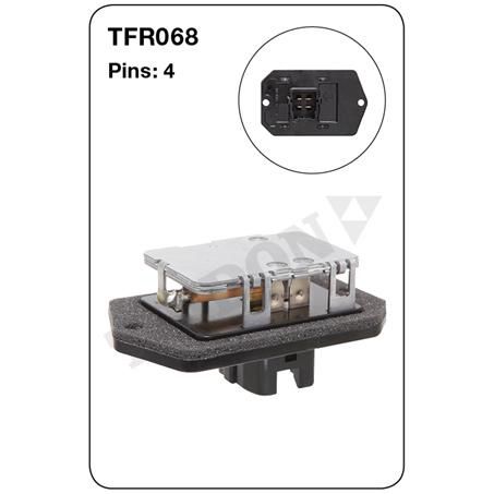 Tridon — Tridon Heater Fan Resistor — part number TFR068