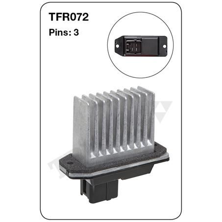 Tridon — Tridon Heater Fan Resistor — part number TFR072