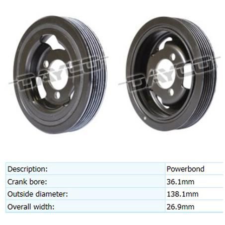 PBOND — HARMONIC BALANCER — part number HB1696N