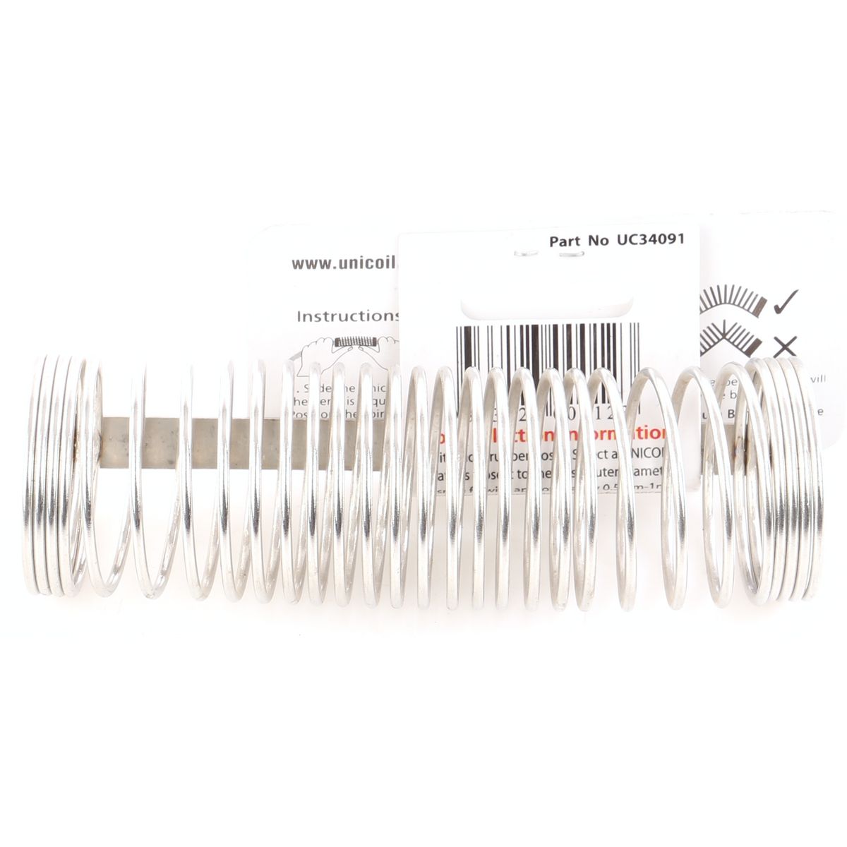 Unicoi — Unicoil Hose Spring ID 26mm OD 28mm — part number UC34091