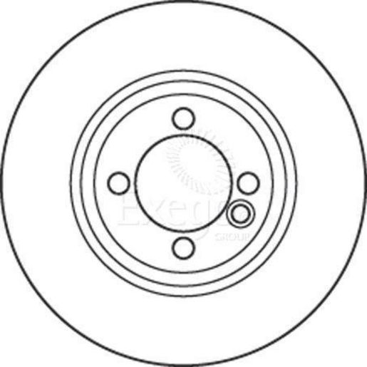 TRW — TRW Disc Brake Rotor 280mm x 20.4 Min — part number DF4799S